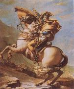 Jacques-Louis  David Napoleon Crossing the Alps oil painting